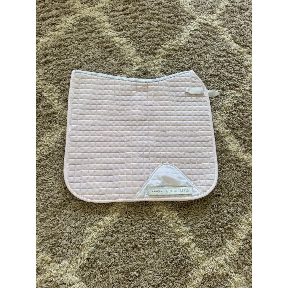 Weatherbeeta Air Tec Dressage Saddle Pad Full Size Pale Pink Mesh Spine
